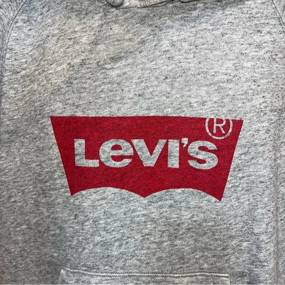 Levi's Red and Gray Men's Hoodie XL